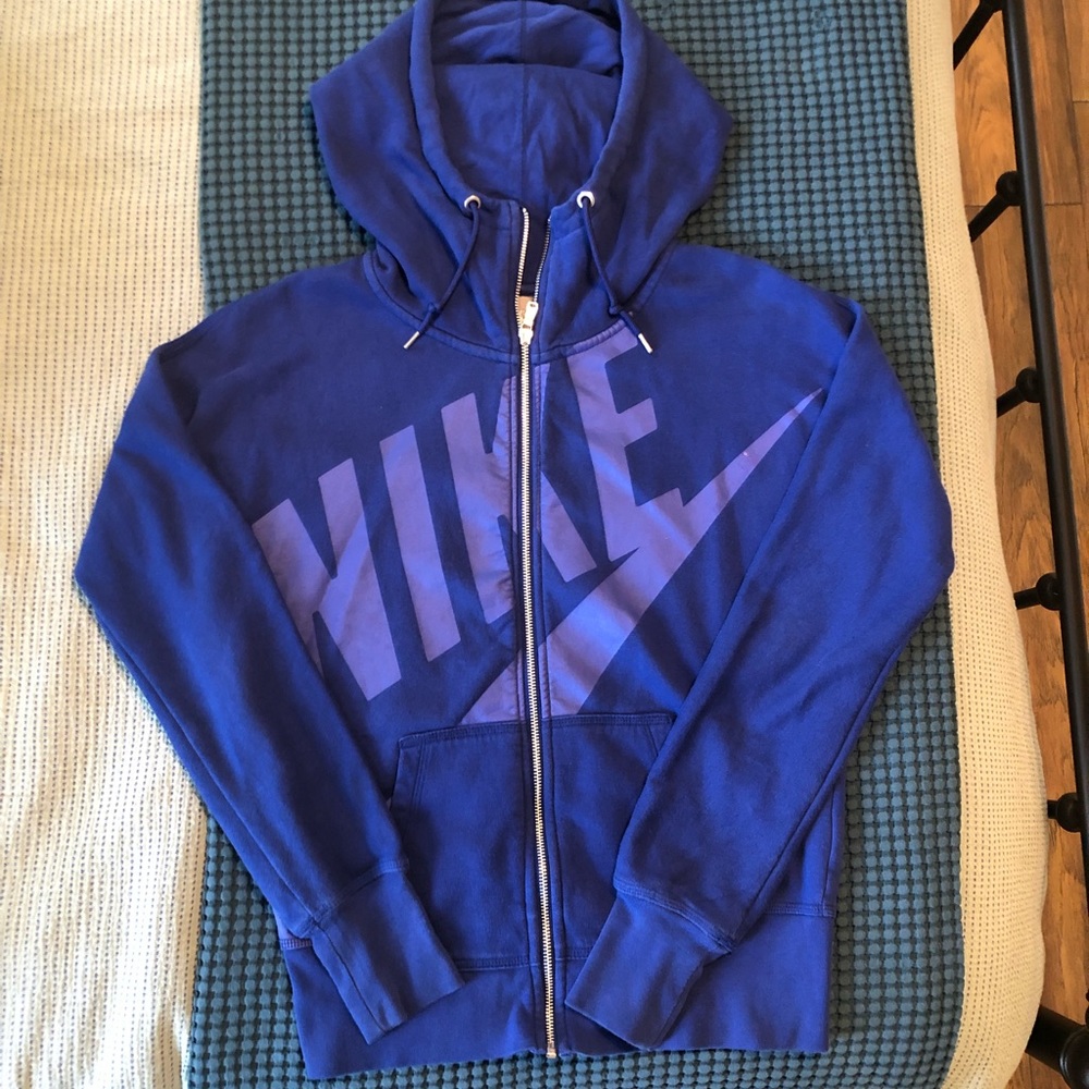 EUC Nike Purple Zip Hoodie